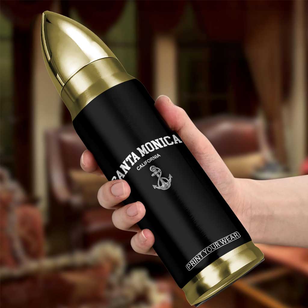 Santa Monica CA California Travel Souvenir Bullet Tumbler TS14 Print Your Wear