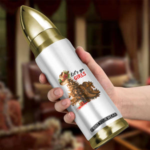 Christmas Cowgirl Boots Bullet Tumbler Western Cowboy Hat Howdy TS14 Print Your Wear