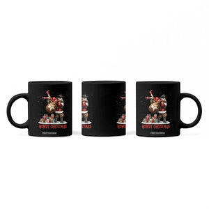 Cowboy Santa Christmas Coffee Mug Funny Western Xmas - Print Your Wear