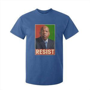 Resist Protest Civil Rights T Shirt For Kid John Lewis Black History TS14 Royal Blue Print Your Wear