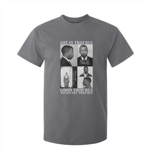 John Lewis Affrican American T Shirt For Kid Get in Good Necessary Trouble TS14 Charcoal Print Your Wear