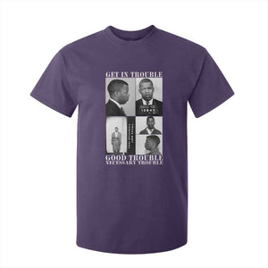 John Lewis Affrican American T Shirt For Kid Get in Good Necessary Trouble TS14 Purple Print Your Wear