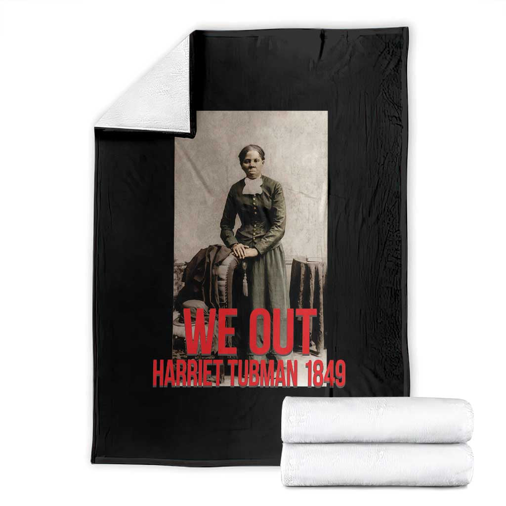 Harriet Tubman Quote Throw Blanket Black Woman History TS14 Black Print Your Wear