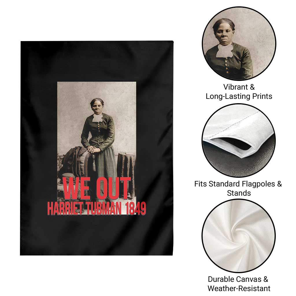 Harriet Tubman Quote Garden Flag Black Woman History TS14 Print Your Wear