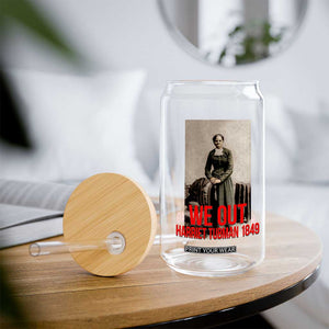 Harriet Tubman Quote Glass Can Black Woman History TS14 Print Your Wear