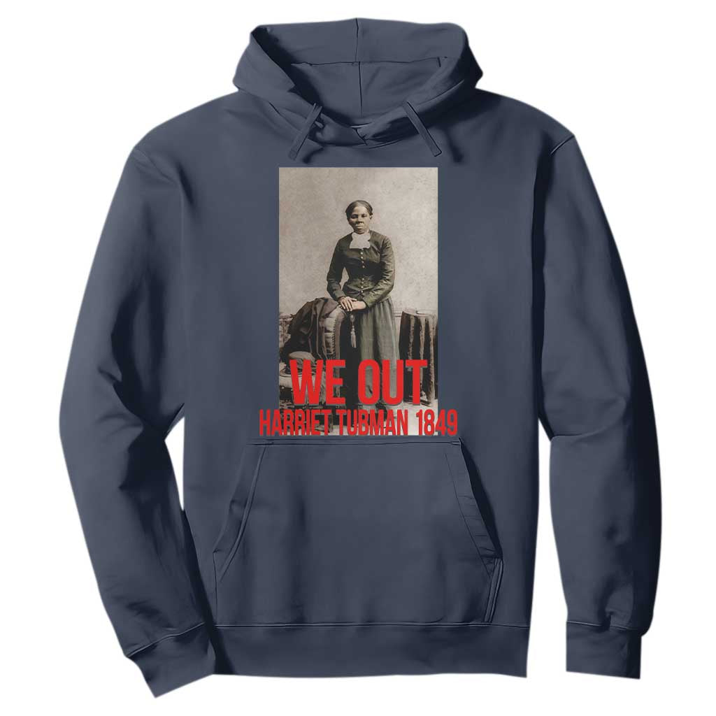 Harriet Tubman Quote Hoodie Black Woman History TS14 Navy Print Your Wear