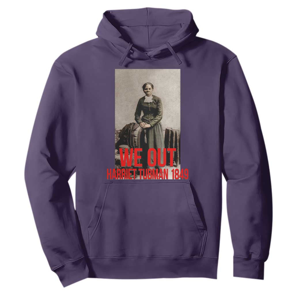 Harriet Tubman Quote Hoodie Black Woman History TS14 Purple Print Your Wear
