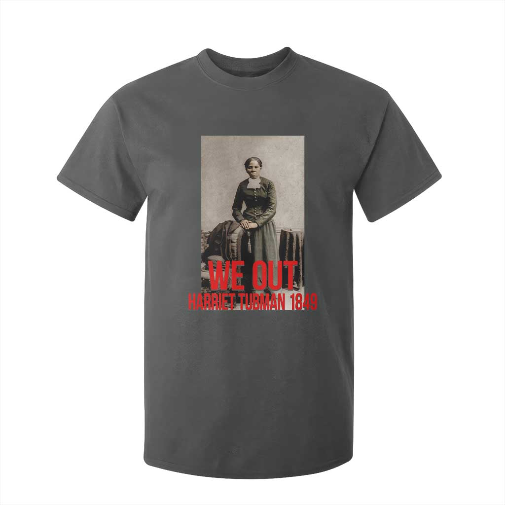 Harriet Tubman Quote T Shirt For Kid Black Woman History TS14 Dark Heather Print Your Wear