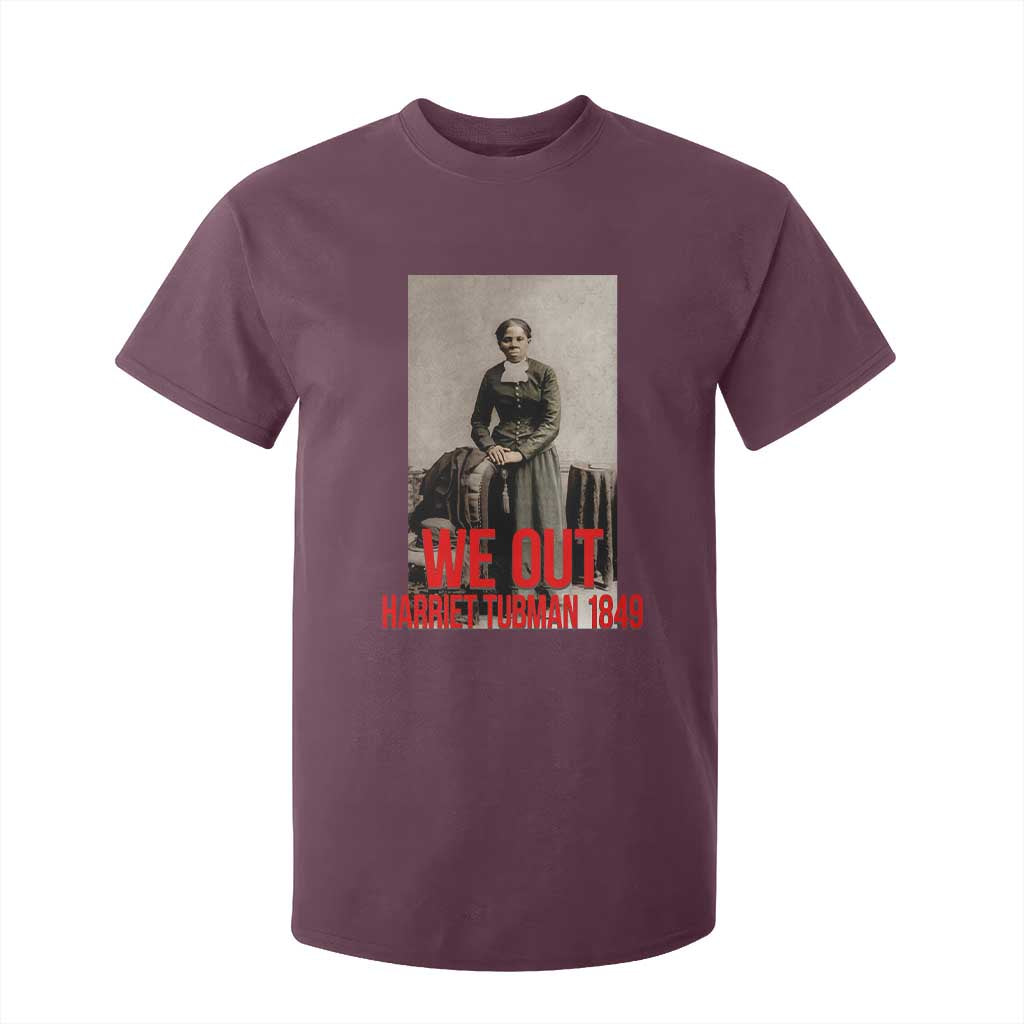 Harriet Tubman Quote T Shirt For Kid Black Woman History TS14 Maroon Print Your Wear