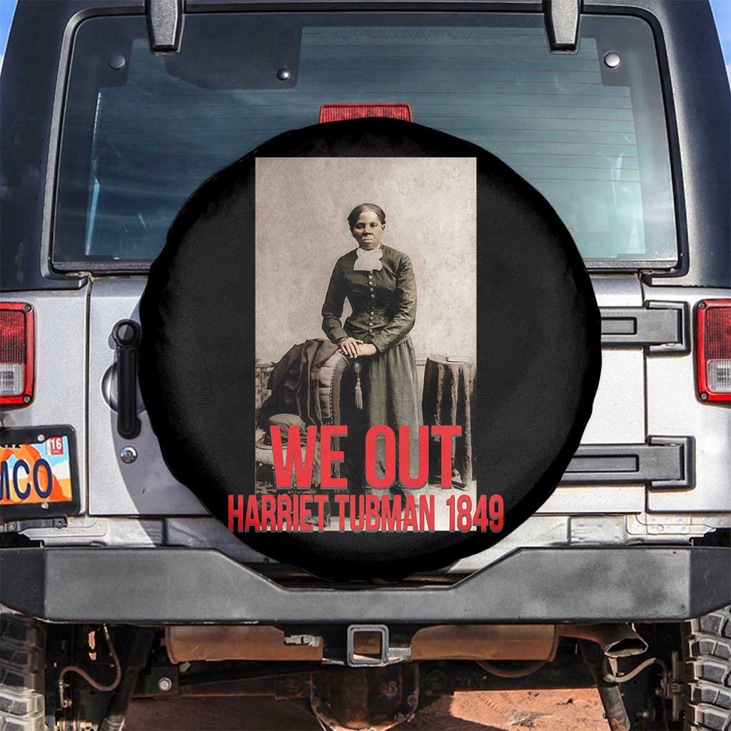 Harriet Tubman Quote Spare Tire Cover Black Woman History TS14 No hole Black Print Your Wear