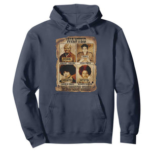 Black Woman History Hoodie Well Behaved Women Seldom Make History TS14 Navy Print Your Wear