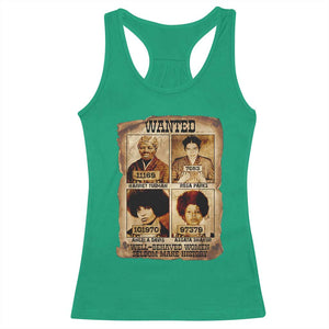 Black Woman History Racerback Tank Top Well Behaved Women Seldom Make History TS14 Irish Green Print Your Wear