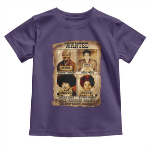 Black Woman History Toddler T Shirt Well Behaved Women Seldom Make History TS14 Purple Print Your Wear