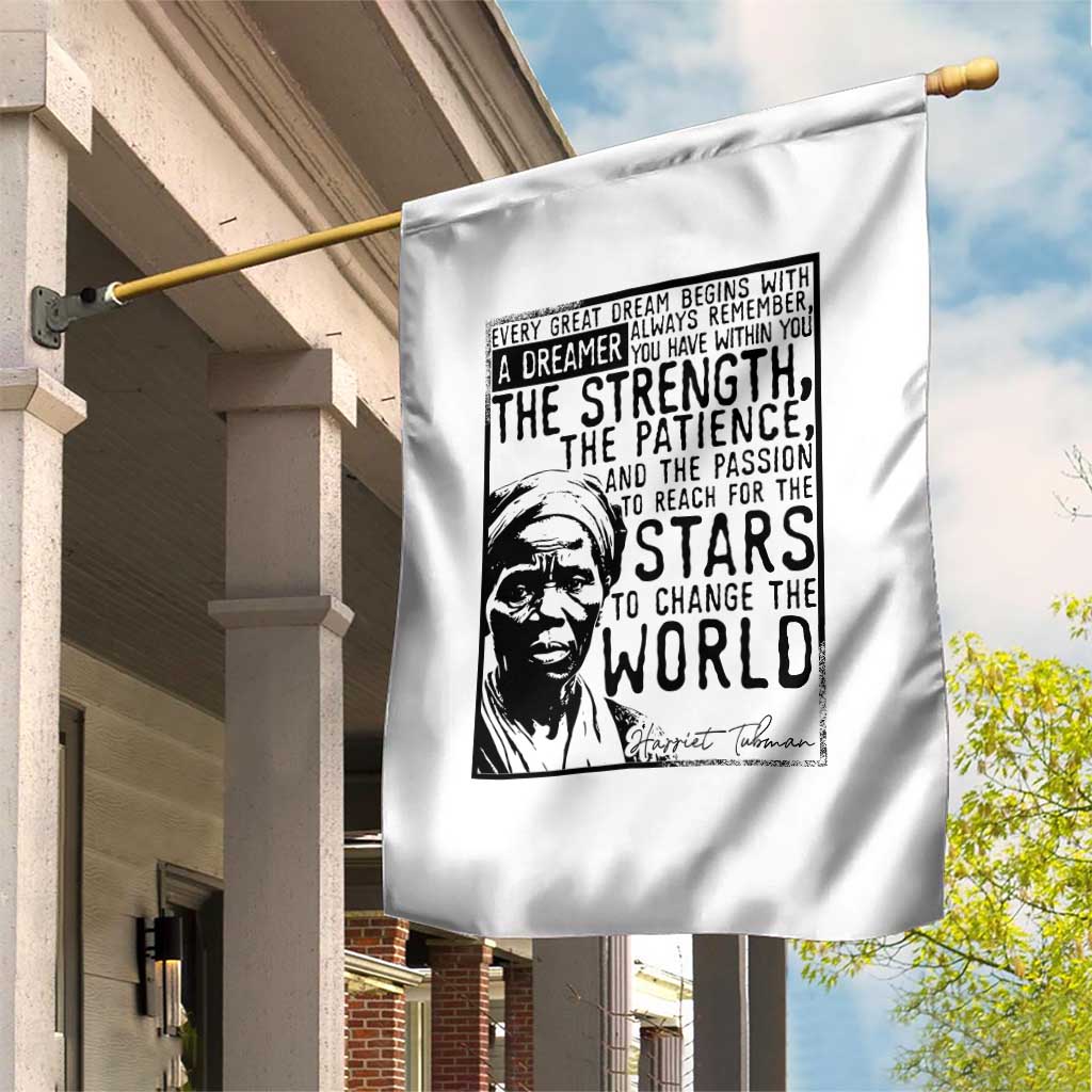 Harriet Tubman Quote Garden Flag Black Woman History Activist TS14 Print Your Wear