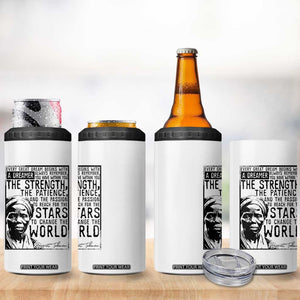 Harriet Tubman Quote 4 in 1 Can Cooler Tumbler Black Woman History Activist TS14 Print Your Wear