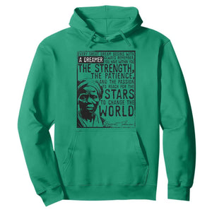 Harriet Tubman Quote Hoodie Black Woman History Activist TS14 Irish Green Print Your Wear