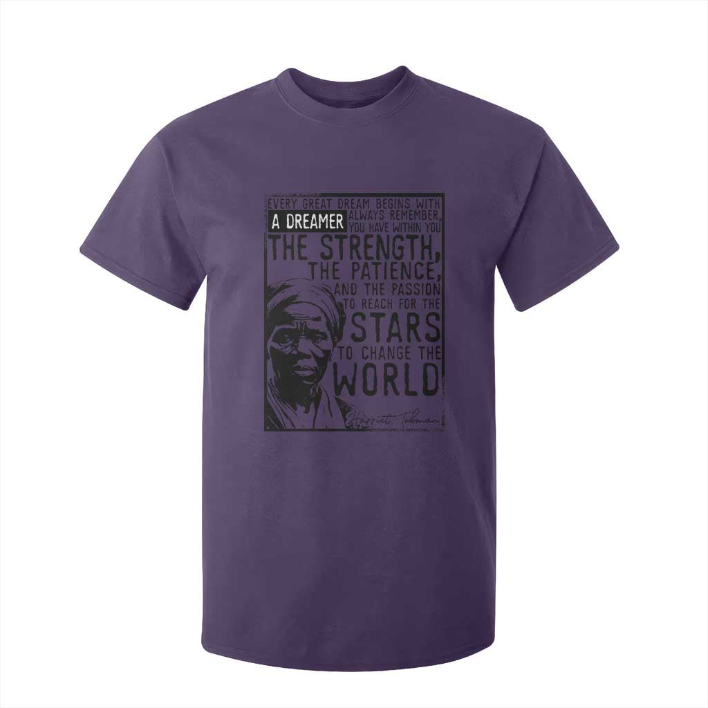 Harriet Tubman Quote T Shirt For Kid Black Woman History Activist TS14 Purple Print Your Wear