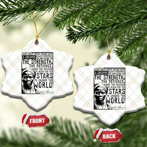 Harriet Tubman Quote Ceramic Ornament Black Woman History Activist TS14 Print Your Wear
