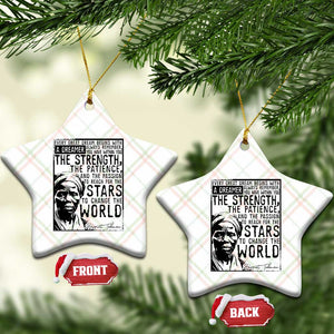 Harriet Tubman Quote Ceramic Ornament Black Woman History Activist TS14 Print Your Wear