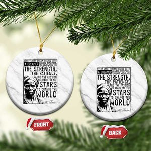 Harriet Tubman Quote Ceramic Ornament Black Woman History Activist TS14 1pc White Marble Print Your Wear