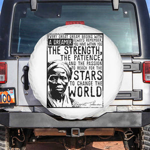 Harriet Tubman Quote Spare Tire Cover Black Woman History Activist TS14 No hole White Print Your Wear