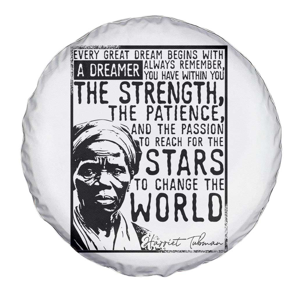 Harriet Tubman Quote Spare Tire Cover Black Woman History Activist TS14 Print Your Wear
