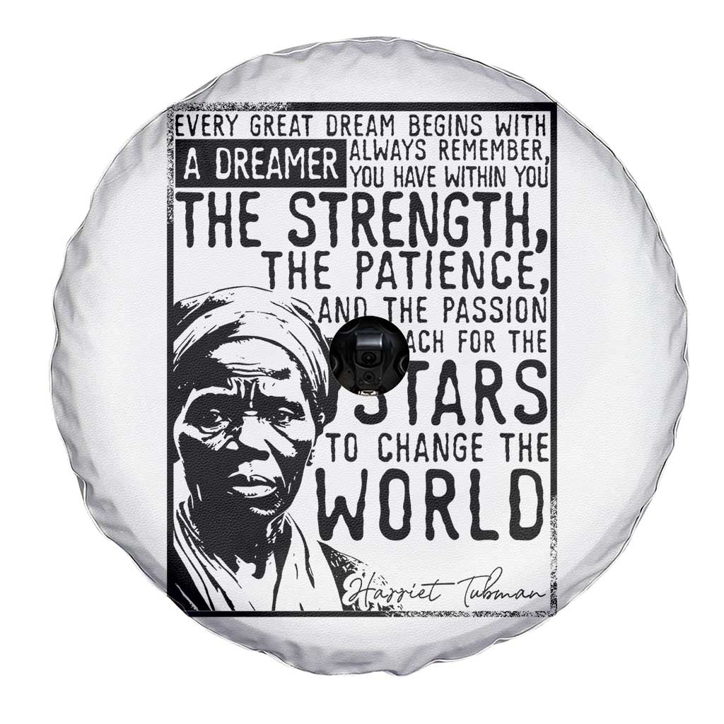 Harriet Tubman Quote Spare Tire Cover Black Woman History Activist TS14 Print Your Wear