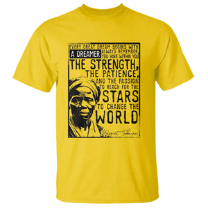 Harriet Tubman Quote T Shirt Black Woman History Activist TS14 Daisy Print Your Wear