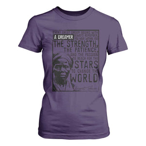 Harriet Tubman Quote T Shirt For Women Black Woman History Activist TS14 Purple Print Your Wear