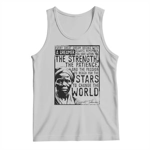 Harriet Tubman Quote Tank Top Black Woman History Activist TS14 Ash Print Your Wear