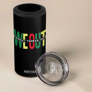 Harriet Tubman Quote 4 in 1 Can Cooler Tumbler Black Woman American History Activist TS14 Print Your Wear