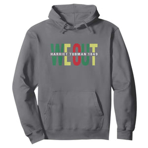Harriet Tubman Quote Hoodie Black Woman American History Activist TS14 Charcoal Print Your Wear