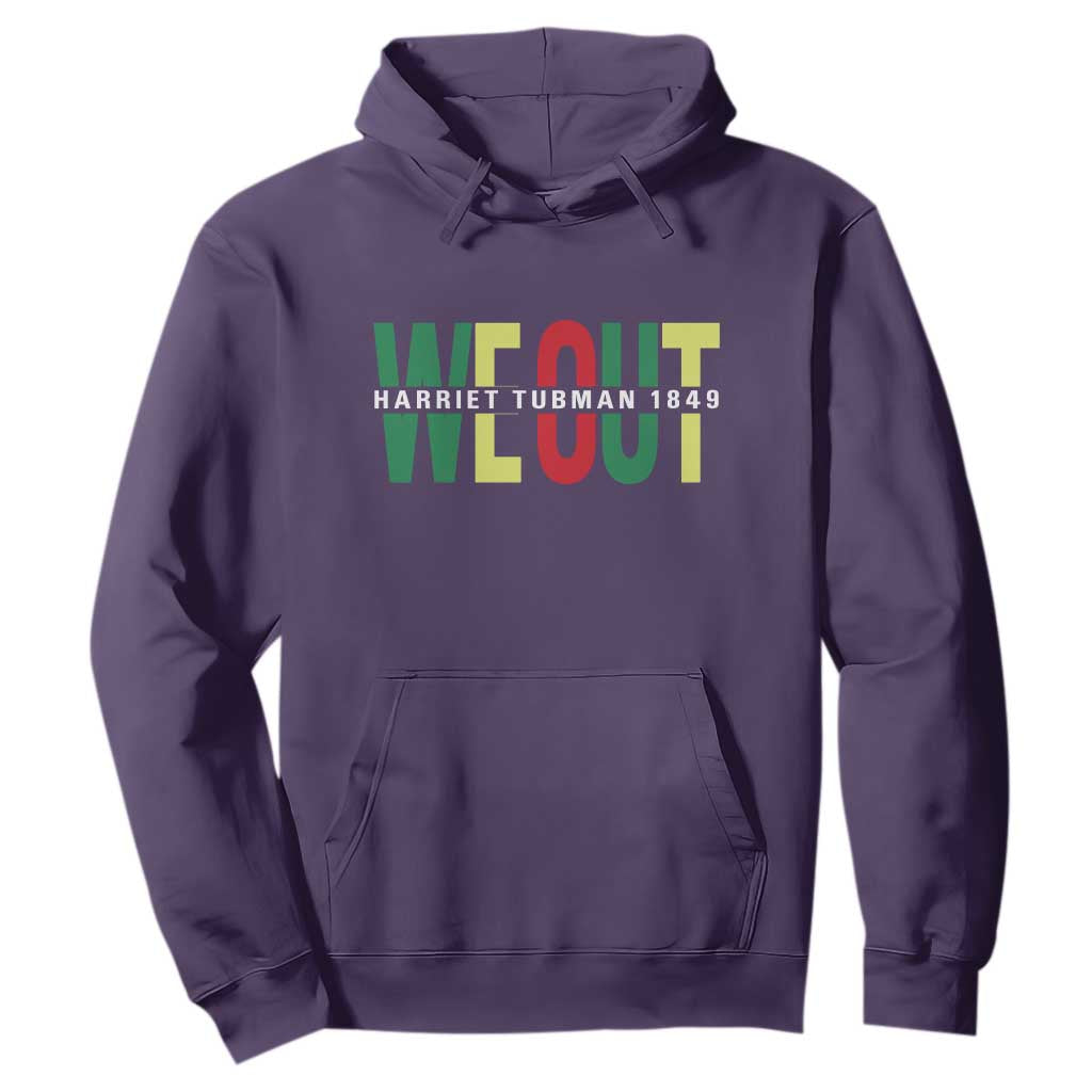 Harriet Tubman Quote Hoodie Black Woman American History Activist TS14 Purple Print Your Wear