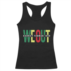 Harriet Tubman Quote Racerback Tank Top Black Woman American History Activist TS14 Black Print Your Wear