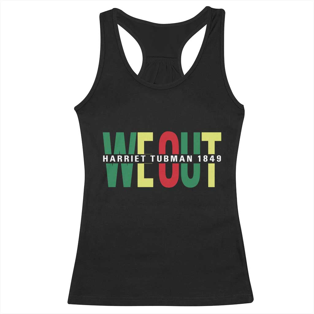 Harriet Tubman Quote Racerback Tank Top Black Woman American History Activist TS14 Black Print Your Wear