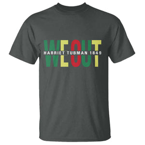 Harriet Tubman Quote T Shirt Black Woman American History Activist TS14 Dark Heather Print Your Wear
