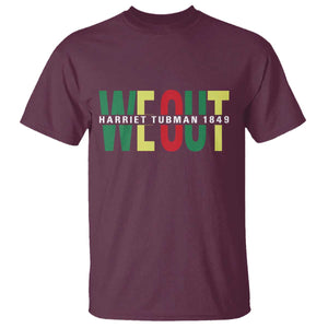 Harriet Tubman Quote T Shirt Black Woman American History Activist TS14 Maroon Print Your Wear