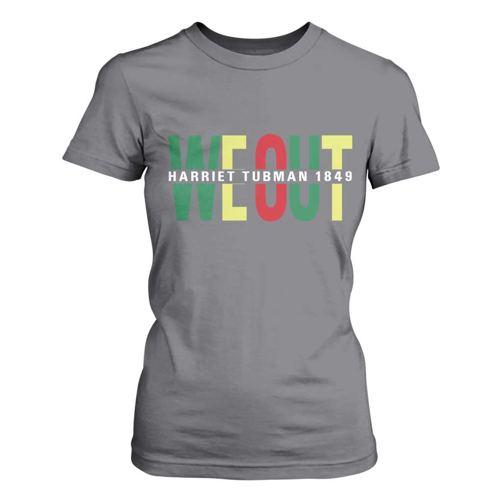 Harriet Tubman Quote T Shirt For Women Black Woman American History Activist TS14 Charcoal Print Your Wear