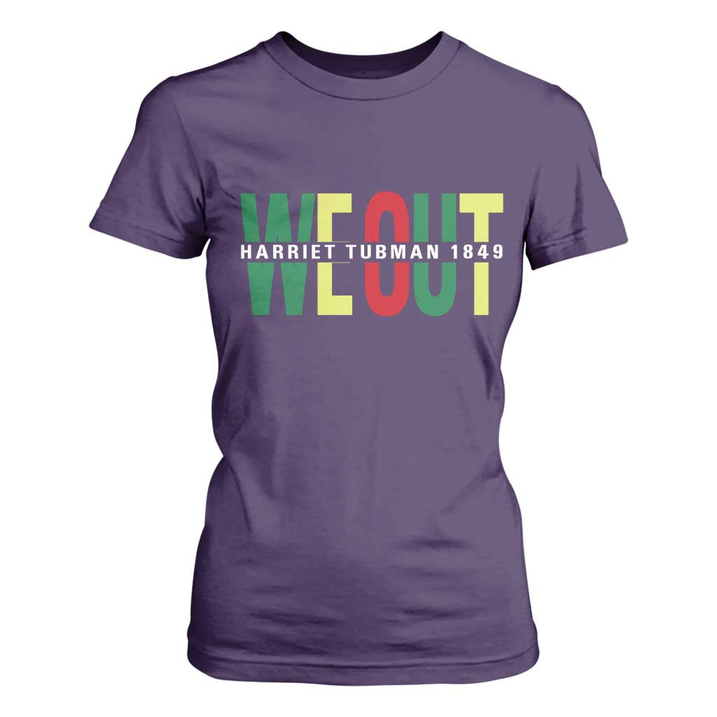 Harriet Tubman Quote T Shirt For Women Black Woman American History Activist TS14 Purple Print Your Wear