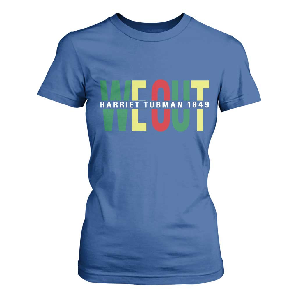 Harriet Tubman Quote T Shirt For Women Black Woman American History Activist TS14 Royal Blue Print Your Wear