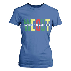 Harriet Tubman Quote T Shirt For Women Black Woman American History Activist TS14 Royal Blue Print Your Wear