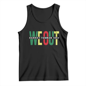 Harriet Tubman Quote Tank Top Black Woman American History Activist TS14 Black Print Your Wear