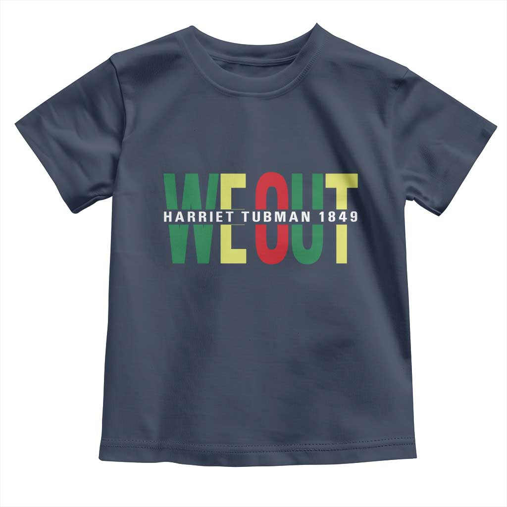 Harriet Tubman Quote Toddler T Shirt Black Woman American History Activist TS14 Navy Print Your Wear