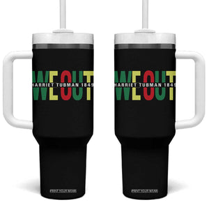 Harriet Tubman Quote Tumbler With Handle Black Woman American History Activist TS14 One Size: 40 oz Black Print Your Wear