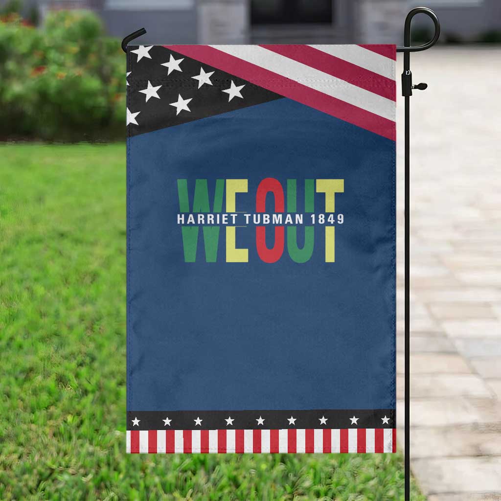 Harriet Tubman Quote Patriotic Garden Flag Black Woman American History Activist TS14 Classic Blue Black Print Your Wear