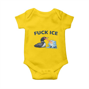 Minnesota Anti ICE Immigration Protest Ladies Baby Onesie Fuck Ice TS14 Daisy Print Your Wear