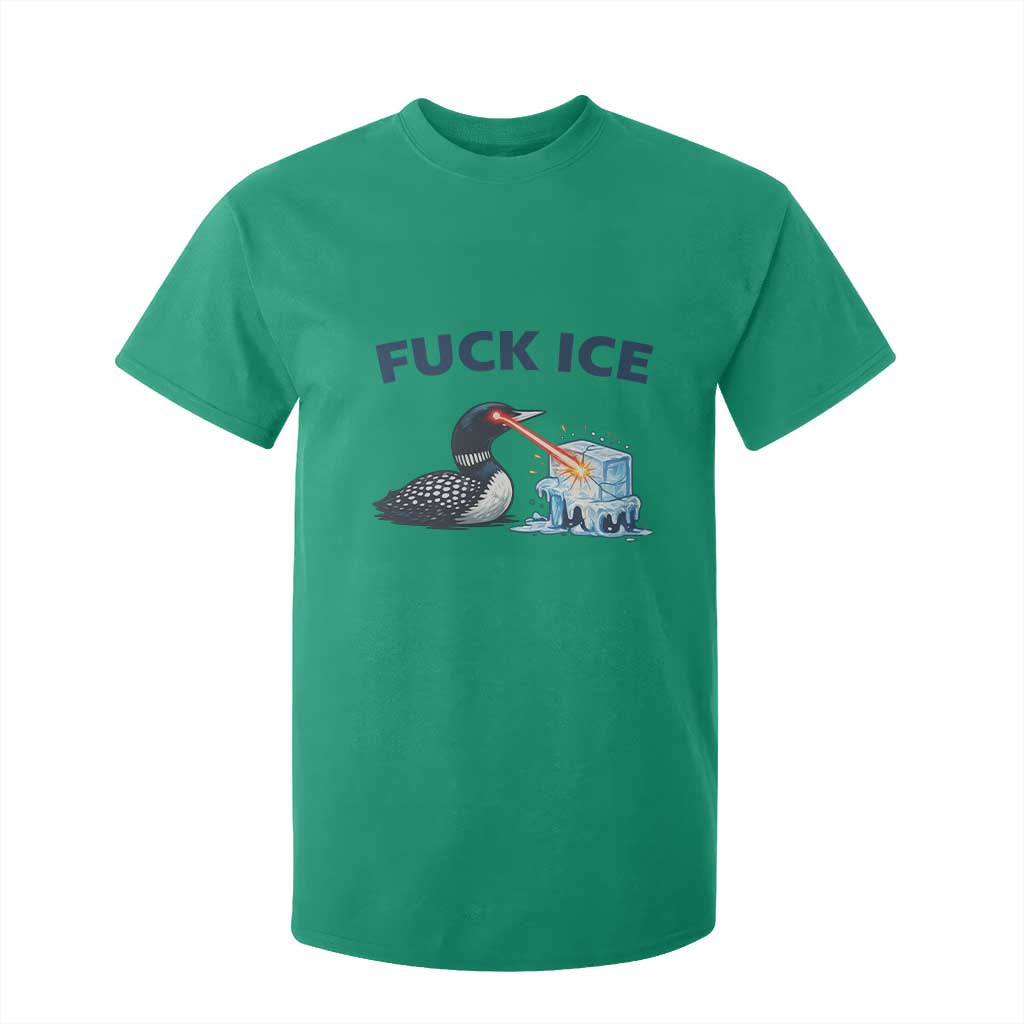 Minnesota Anti ICE Immigration Protest Ladies T Shirt For Kid Fuck Ice TS14 Irish Green Print Your Wear