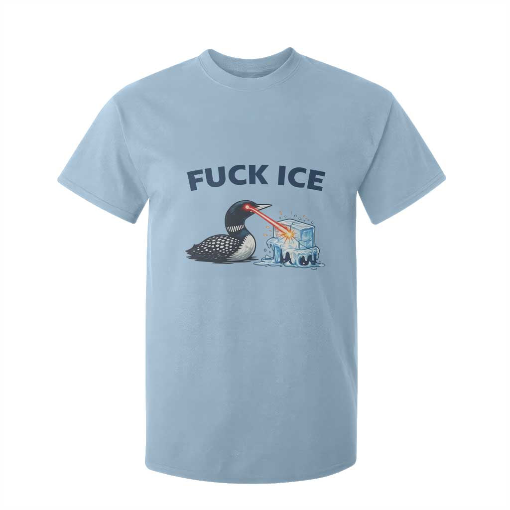 Minnesota Anti ICE Immigration Protest Ladies T Shirt For Kid Fuck Ice TS14 Light Blue Print Your Wear