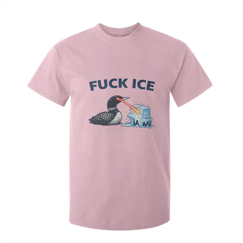 Minnesota Anti ICE Immigration Protest Ladies T Shirt For Kid Fuck Ice TS14 Light Pink Print Your Wear