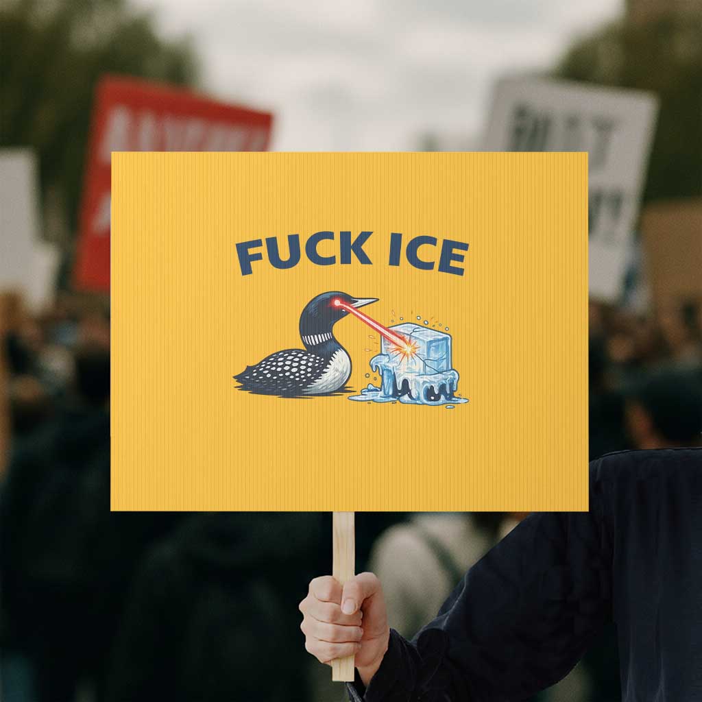 Minnesota Anti ICE Immigration Protest Ladies Protest Sign Fuck Ice TS14 Horizontal 18